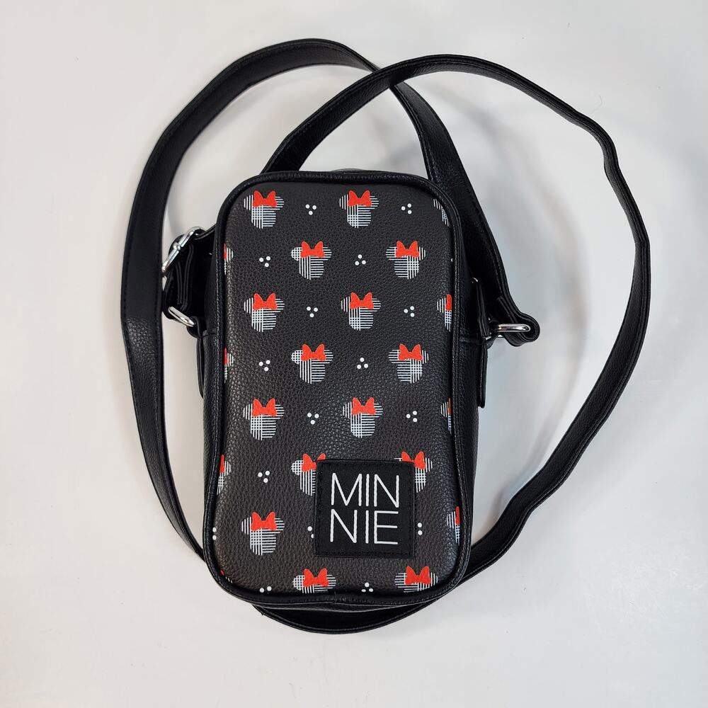 DANI by Danielle Nicole Disney Minnie Mouse Crossbody Camera Bag Black